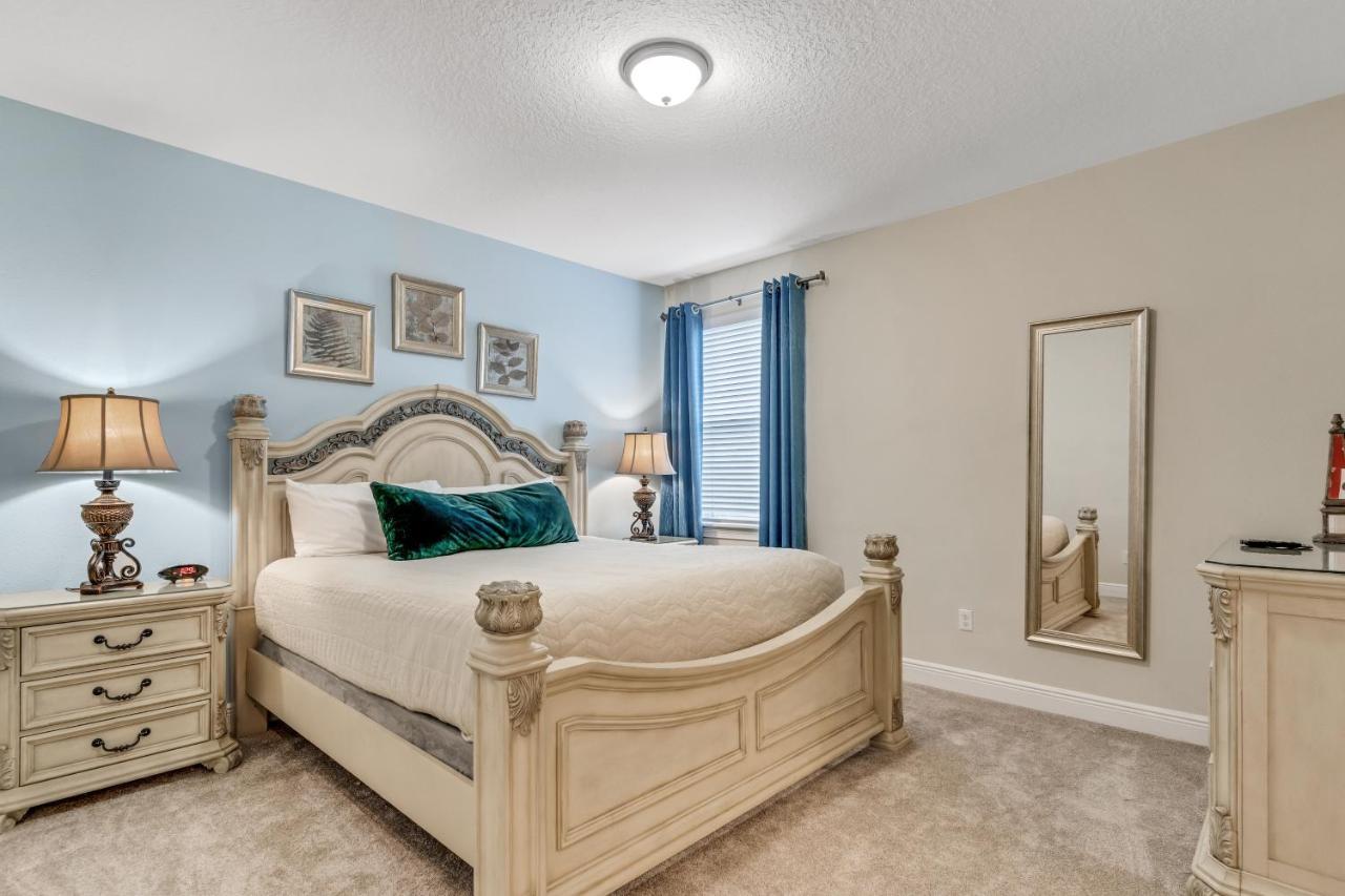 Huge 10 Bdr Family House With Arcades And Free Pool Heat Near Disney Орландо Екстериор снимка